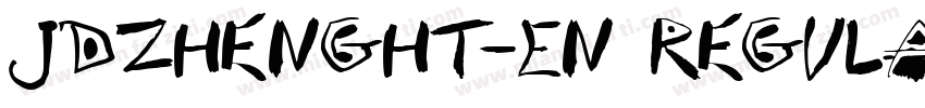 JDZhengHT-EN Regula字体转换